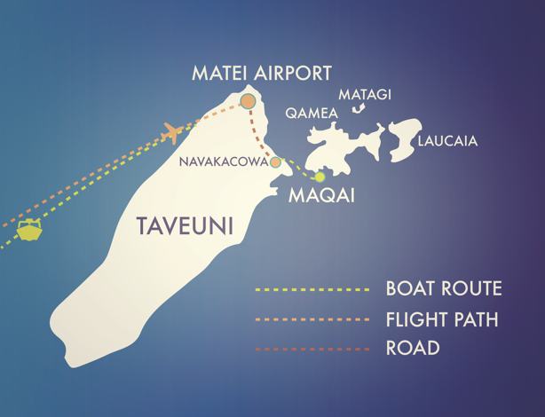 Flag_map_of_Maqai_Travel routes_Maqai_detail_fiji.pg